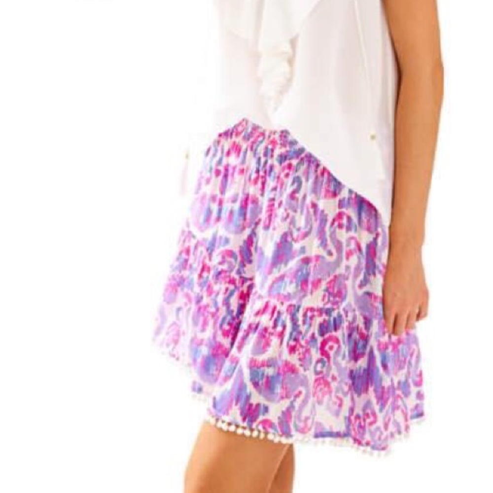 Lilly Pulitzer Evelyn Skirt in Amethyst XS